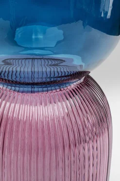 KARE Vase Marvelous Duo Blau Lila 40cm Outlet
