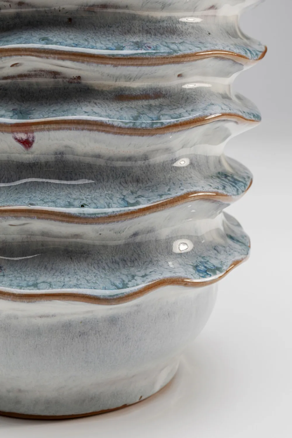 KARE Vase Mina Riffle 24cm Online