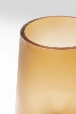 KARE Vase Noble Ring Amber Matt 26cm Hot