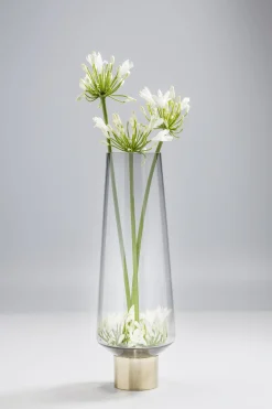 KARE Vase Noble Ring Grau 40cm