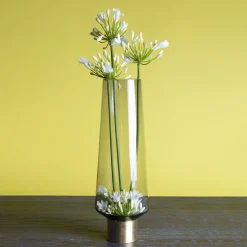 KARE Vase Noble Ring Grau 40cm