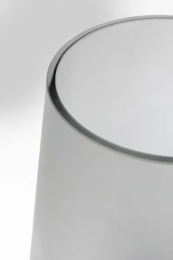 KARE Vase Noble Ring Grau Matt 26cm Discount