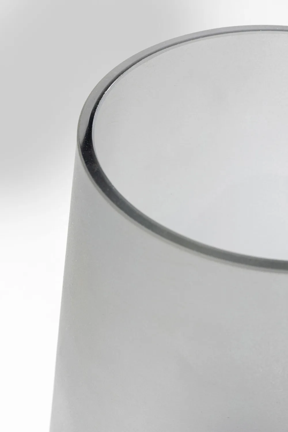 KARE Vase Noble Ring Grau Matt 26cm Discount