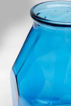 KARE Vase Origami Blau 35cm Outlet