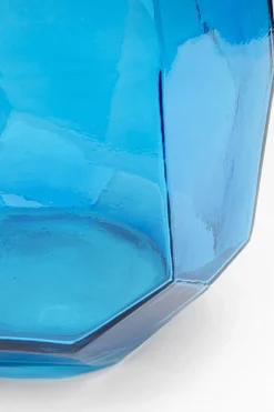KARE Vase Origami Blau 35cm Outlet