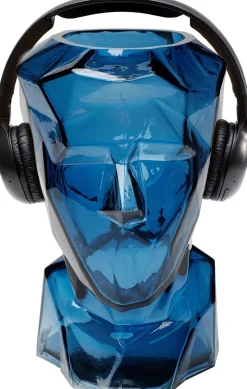 KARE Vase Prisma Face Blau 30cm Online