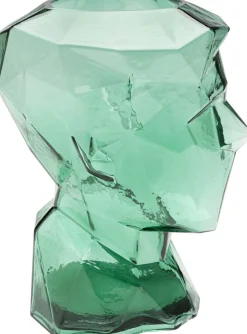KARE Vase Prisma Face Grün 30cm Outlet