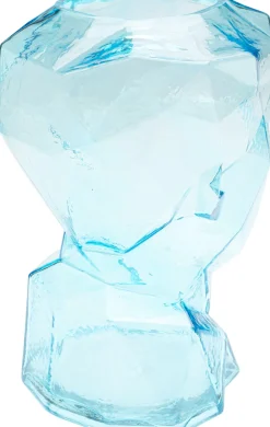KARE Vase Prisma Face Hellblau 30cm Discount