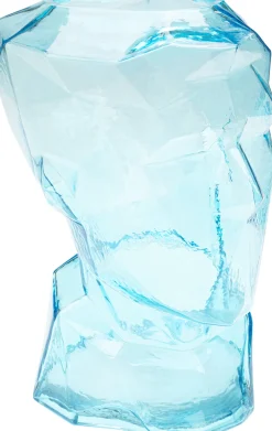 KARE Vase Prisma Face Hellblau 30cm Discount