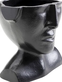 KARE Vase Rostro Schwarz 17cm Hot