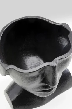 KARE Vase Rostro Schwarz 17cm Hot