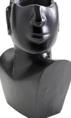KARE Vase Rostro Side Schwarz 27cm Hot