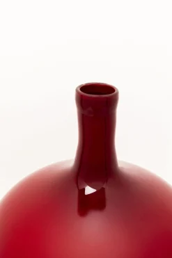 KARE Vase Salut Rot 60cm Clearance