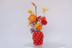 KARE Vase Strawberries Rot 24cm Discount