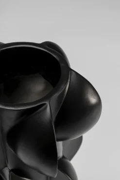 KARE Vase Viento Schwarz 35cm Sale