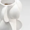 KARE Vase Viento Weiß 35cm Discount