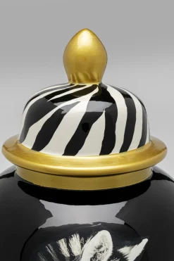 KARE Vase Zebra Face 38cm Clearance