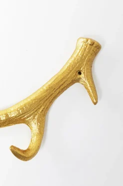 KARE Wandgarderobe Antler Gold 35cm Hot