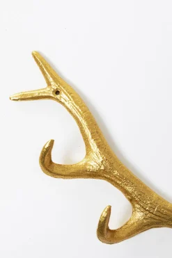 KARE Wandgarderobe Antler Gold 35cm Hot