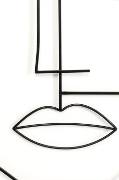 KARE Wandgarderobe Art Boy Face 60x90cm Best