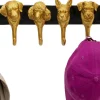 KARE Wandgarderobe Dog Family Gold 69cm Online