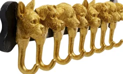 KARE Wandgarderobe Dog Family Gold 69cm Online