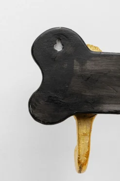 KARE Wandgarderobe Dog Family Gold 69cm Online