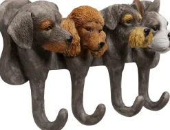KARE Wandgarderobe Dog Family 31cm New