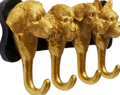 KARE Wandgarderobe Dog Family Gold 31cm Sale
