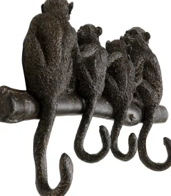 KARE Wandgarderobe Monkey Family 38cm Hot