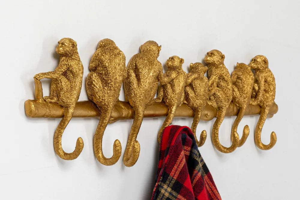 KARE Wandgarderobe Monkey Hook 70cm Hot