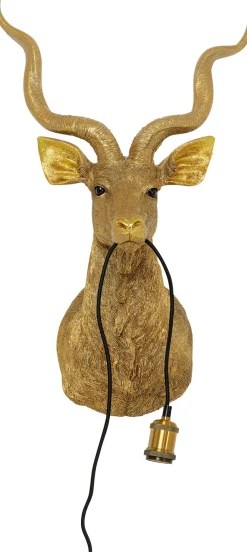 KARE Wandleuchte Animal Goat Gold 45x74cm Online