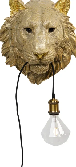KARE Wandleuchte Animal Tiger Head 34cm Best