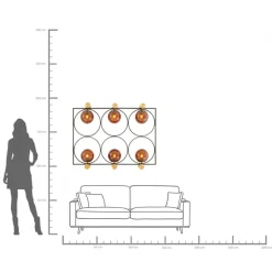 KARE Wandleuchte Balance Circle 96x122cm Sale