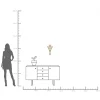 KARE Wandobjekt Giraffe Mirror 45cm Clearance