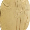 KARE Wandobjekt Kala Antique Gold Ø60cm