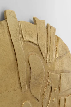 KARE Wandobjekt Kala Antique Gold Ø60cm
