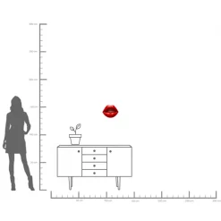 KARE Wandobjekt Lips 30cm Discount