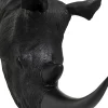 KARE Wandobjekt Rhino Head Antique Schwarz 22x43cm Sale