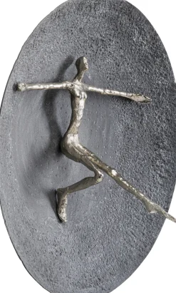 KARE Wandobjekt Umano Silber Ø60cm Best