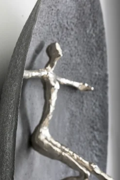 KARE Wandobjekt Umano Silber Ø60cm Best