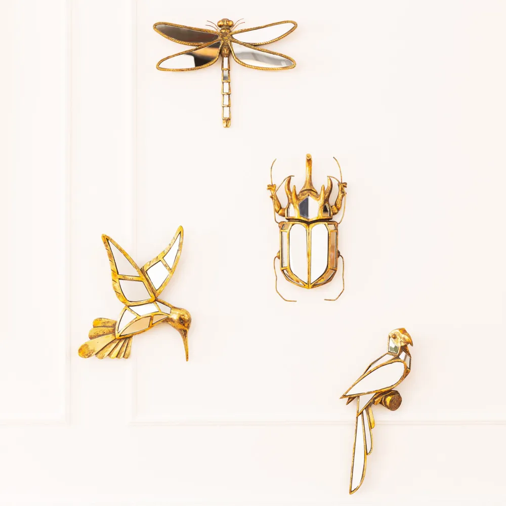 KARE Wandschmuck Dragonfly Mirror 27x35cm Outlet