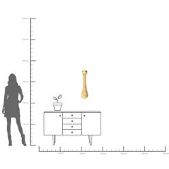 KARE Wandschmuck Ostrich Gold 19x72cm Best