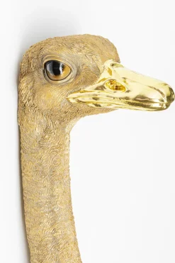 KARE Wandschmuck Ostrich Gold 19x72cm Best