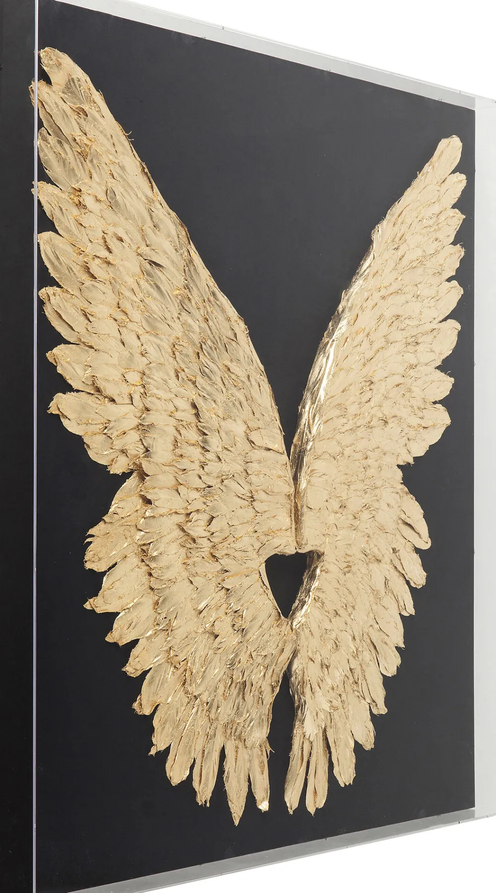 KARE Wandschmuck Wings Gold Black 120x120cm Online