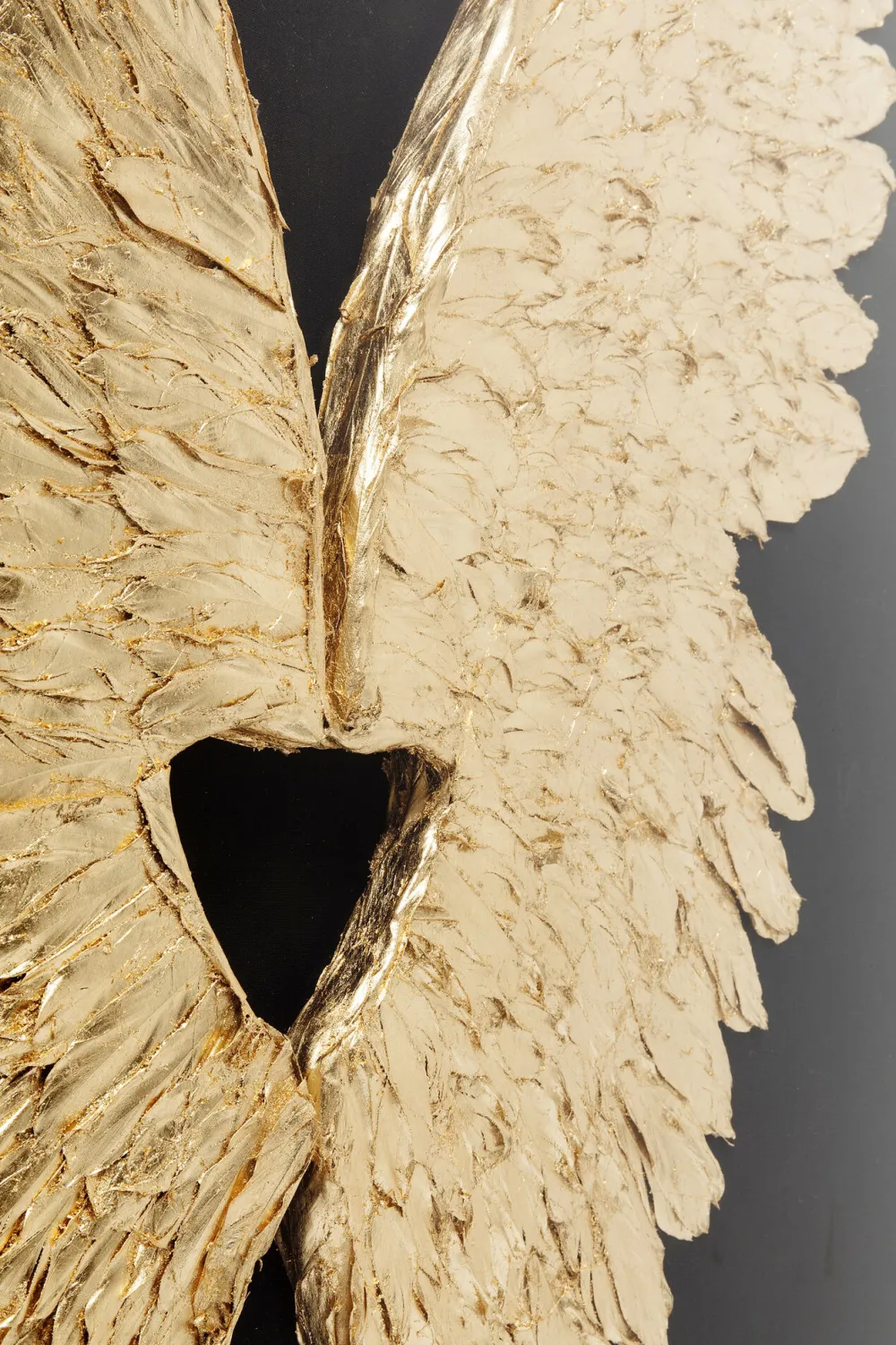 KARE Wandschmuck Wings Gold Black 120x120cm Online