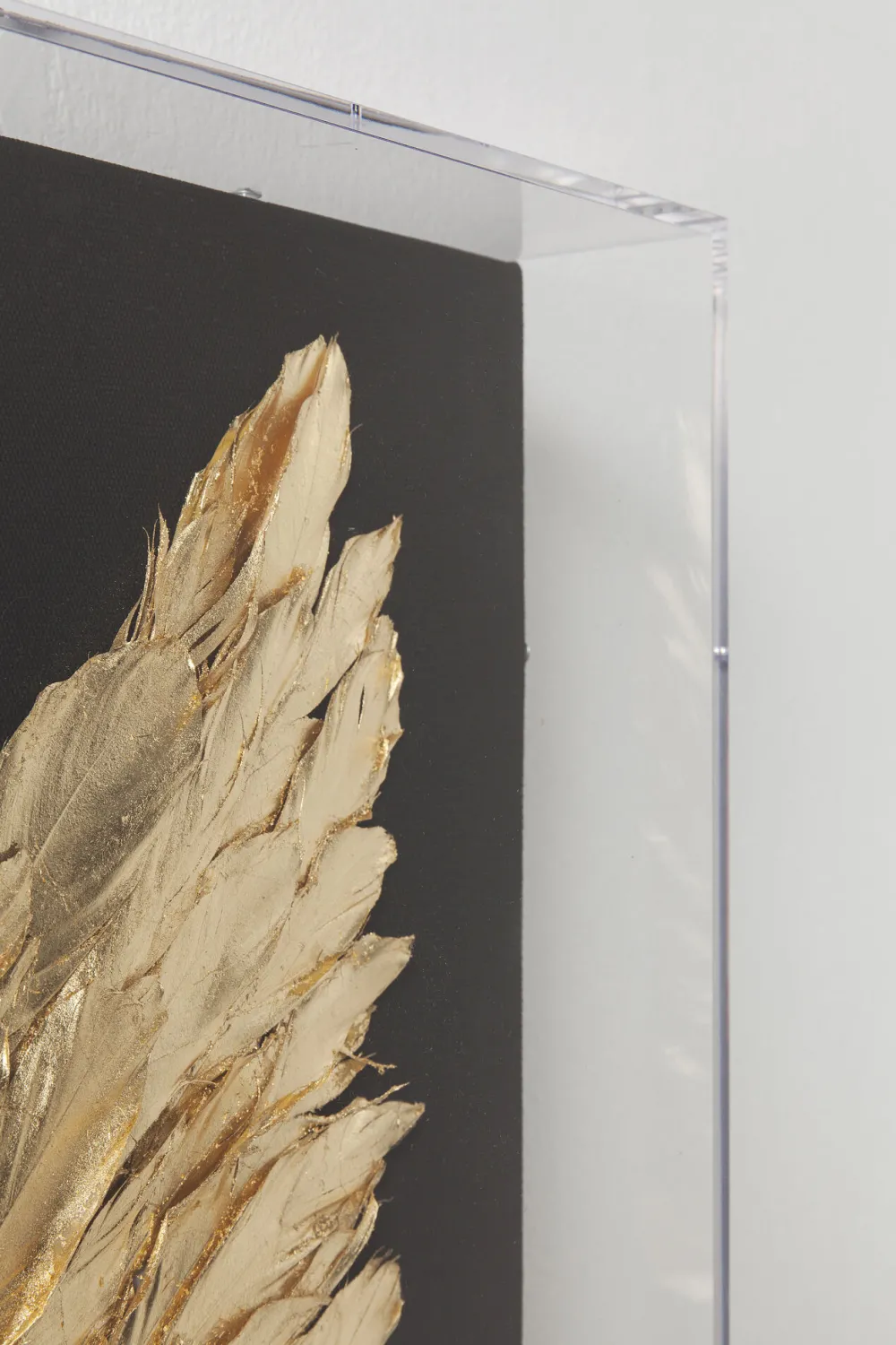 KARE Wandschmuck Wings Gold Black 120x120cm Online