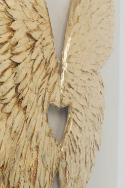 KARE Wandschmuck Wings Gold-Weiß 120x120cm Discount