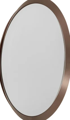 KARE Wandspiegel Arezzo Coffee Ø100cm Clearance