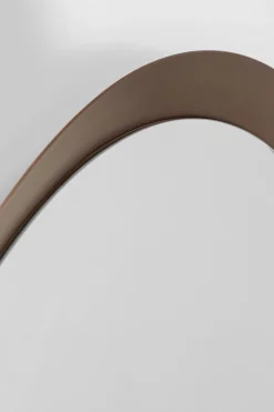 KARE Wandspiegel Arezzo Coffee Ø100cm Clearance